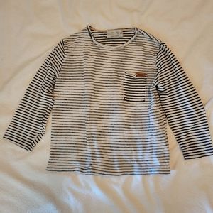 Zara boy 5 striped long sleeve